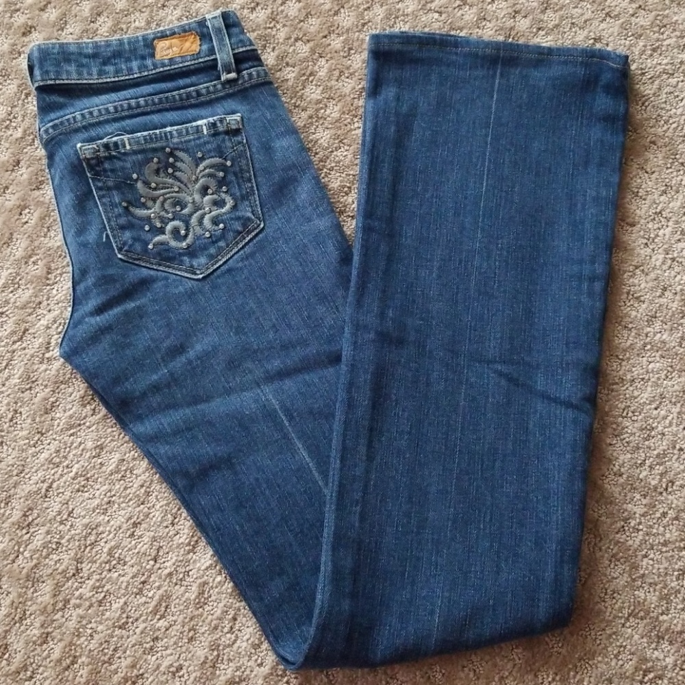 Paige Laurel Canyon Jean's Size 26